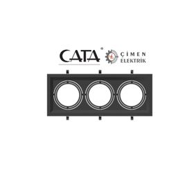 Cata CT-5020 Pars 3'lü Siyah Spot Kasası