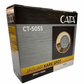 Cata CT-5055 Boş Kasa Siyah Gold Jaguar Armatür