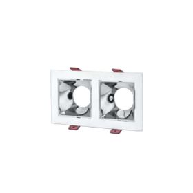 Cata Ct - 5076 Jaguar Beyaz Kasa Platin Kare Spot Armatür