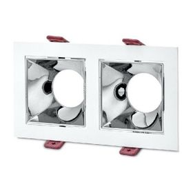 Cata Ct - 5076 Jaguar Beyaz Kasa Platin Kare Spot Armatür