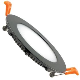 Cata CT-5125 3200K Günışığı 6W Siyah Kasa Yuvarlak Slim Led Panel