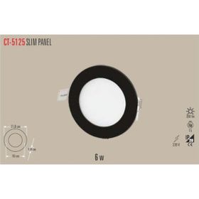 Cata CT-5125 6W 6500K Beyaz Slim Led Panel Armatür