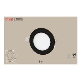 Cata CT-5125 6W 6500K Beyaz Slim Led Panel Armatür