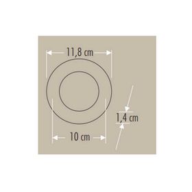 Cata CT-5125 6W Slim Siyah Kasa Beyaz Işık Led Panel Spot Armatür