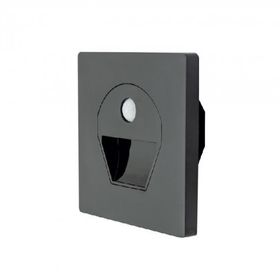 Cata CT-5170 1W Sensörlü 3200K Günışığı Işık Siyah Kasa Koridor Led Armatür