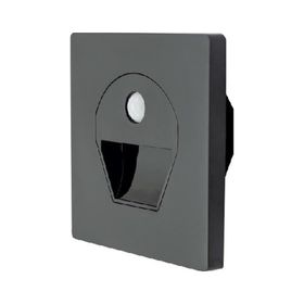 Cata CT-5170 1W Sensörlü 3200K Günışığı Işık Siyah Kasa Koridor Led Armatür