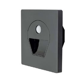Cata CT-5170 6400K Beyaz 1W Siyah Kasa Sensörlü Ledli Koridor Armatürü