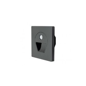 Cata CT-5170SB Beyaz Işık 1 W Siyah Kasa Sensörlü Ledli Koridor Armatürü