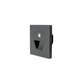 Cata CT-5170SB Beyaz Işık 1 W Siyah Kasa Sensörlü Ledli Koridor Armatürü