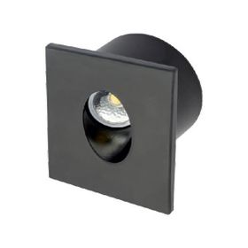 Cata CT-5179 6400K Beyaz 3W Siyah Kasa Ledli Koridor ve Merdiven Duvar Armatürü