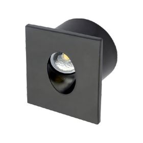 Cata CT-5179SB 3 W Siyah Kasa Beyaz Ledli Koridor Armatürü