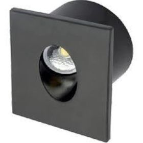 Cata CT-5179SG Siyah Kasa 3 Watt LED Koridor Armatürü