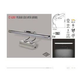 Cata CT-5207 6 w / 3200 k Pelikan Led Aplik