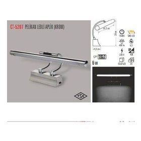 Cata CT-5207 6 w / 3200 k Pelikan Led Aplik
