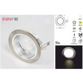 Cata CT-5215 10 Watt İnci Cob Led Armatür