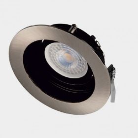 Cata CT-5220 Pars Yuvarlak Led Spot Satin-Siyah Boş Kasa