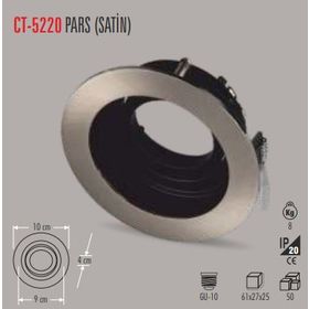 Cata CT-5220 Satin Yuvarlak Pars Spot Kasası