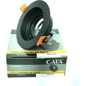 Cata CT-5224 7 W Pars Siyah Kasa Beyaz Işık 6400k Spot