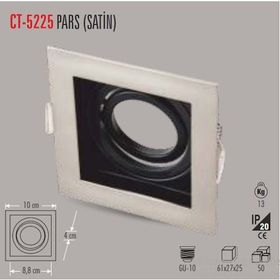 Cata CT-5225 Boş Satin Kasa Pars Kare Spot