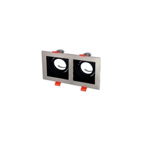 Cata CT-5226 Pars Kare 2'li Satin Spot Kasası