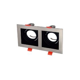 Cata CT-5226 Pars Kare 2'li Satin Spot Kasası