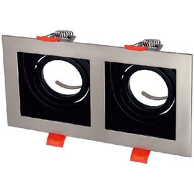 Cata CT-5226 Pars Kare 2'li Satin Spot Kasası
