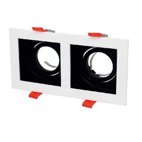 Cata CT-5227 Pars Kare 2'li Beyaz Siyah Spot Kasası