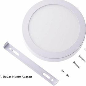 Cata CT-5233G 18w Sıva Üstü Yuvarlak Beyaz Kasa Günışığı Led Panel