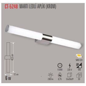 Cata CT-5248 6 Watt Martı Ledli Aplik