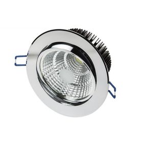 Cata CT-5249 Beyaz 10 W 4" Lal Krom Gövde Led Armatür Spot