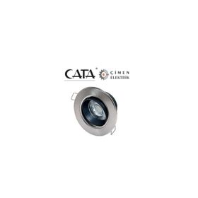 Cata CT 5252 6 W 3200K 3 Adet Satin Gövde Günışığı Led Spot