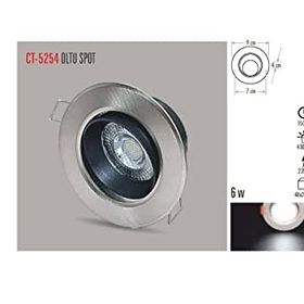 Cata CT-5254 6W 3200K 6 Adet Oltu Led Spot