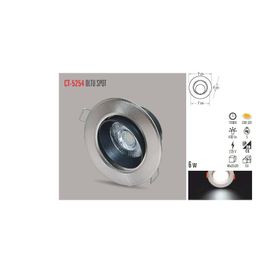 Cata CT-5254 6W 3200K 6 Adet Oltu Led Spot
