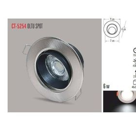 Cata CT-5254 6W 3200K 6 Adet Oltu Led Spot