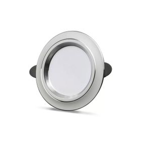 Cata CT-5257 6400K Beyaz 6W Beyaz-Krom Zebra Led Spot Armatür