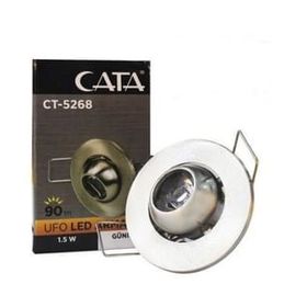 Cata CT-5268A 1.5 W Amber Satin Kasa Led Ufo Spot