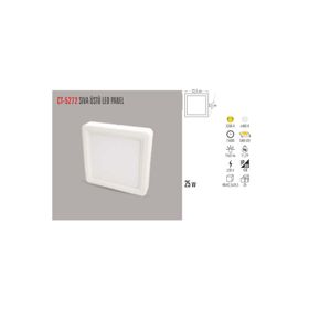 Cata CT-5272 25W Sıva Üstü 3200K Gün Işığı Led Panel