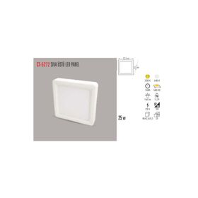 Cata CT-5272 25W Sıva Üstü 3200K Gün Işığı Led Panel