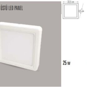 Cata CT-5272 25W Sıva Üstü 6400K Beyaz Led Panel