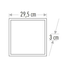 Cata CT-5286 30x30 cm Günışığı Clip in Led Panel Armatür