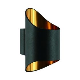Cata CT-5426 12 Adet Ampulsuz Troya Siyah Gold Aplik
