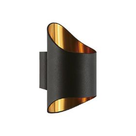 Cata Ct-5426 Gu-10 Duylu Troya Siyah-Gold Dekoratif Armatür