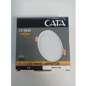 CATA CT 5645 6W Sıva Altı Yuvarlak Led Panel Ayarlanabilir Ölçü