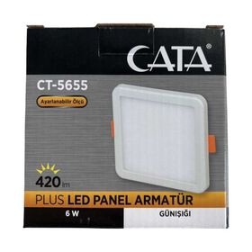 Cata CT-5655 Gün Işığı 6W Plus Led Panel Armatür