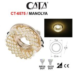 Cata CT-6575 Manolya Dekoratif Cam Spot