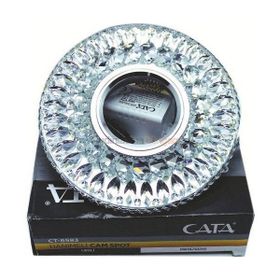 Cata CT-6583 Günışığı Hanımeli Led Çerçeveli Kristal Cam Spot