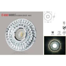 Cata CT-6583 Hanımeli Cam Spot Gün Işığı Çerçeveli Led Aydınlatma