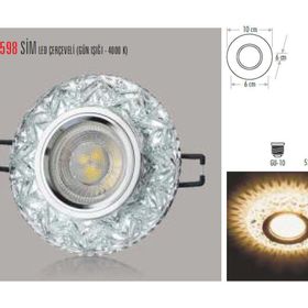 Cata CT-6598 12 Adet Sim Cam Spot