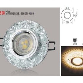Cata CT-6598 12 Adet Sim Cam Spot