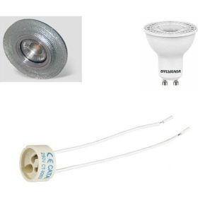 Cata Ct-6603 Gu-10 Duylu Ardiç Led Çerçeveli Dekoratif Cam Spot